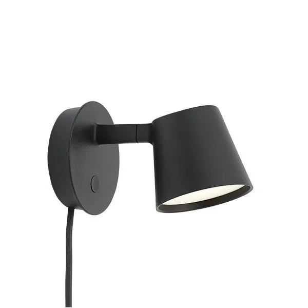 Muuto Tip Sort – væglampe — produktfoto