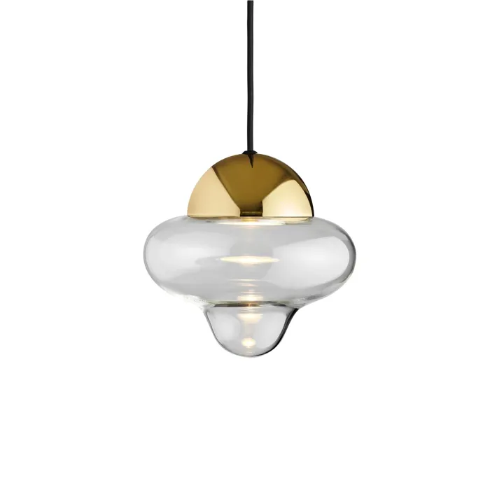 Design By Us Nutty Klar/Guld – pendel — produktfoto