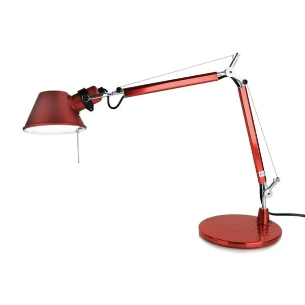 Artemide Tolomeo Micro Rød – bordlampe — produktfoto