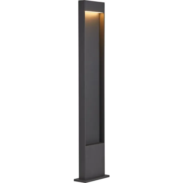SLV Flatt Pole , antracit, 100 cm – udendørslampe — produktfoto