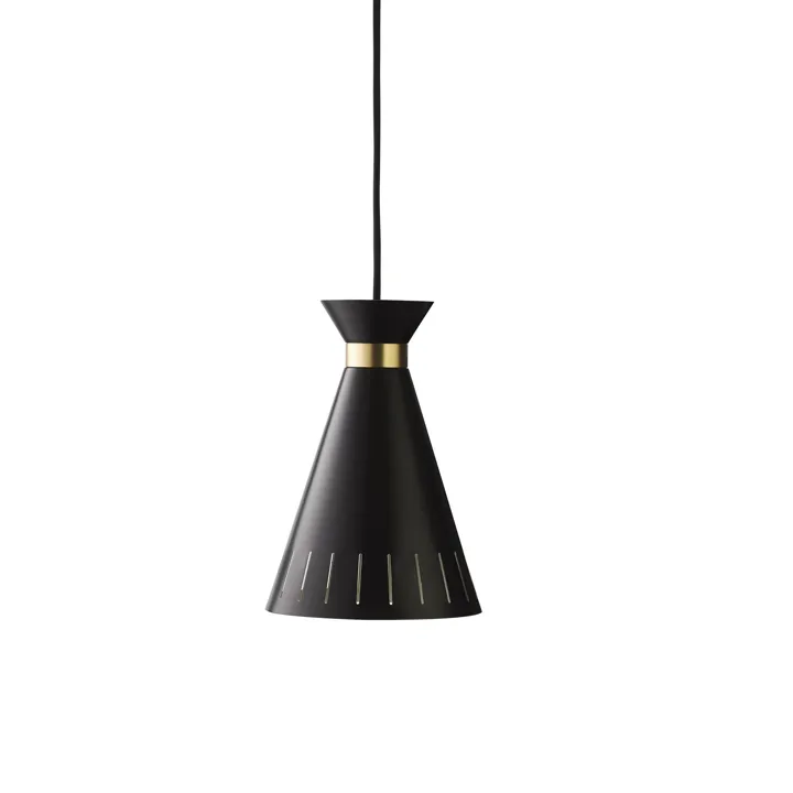 Warm Nordic Cone Sort Noir – pendel — produktfoto