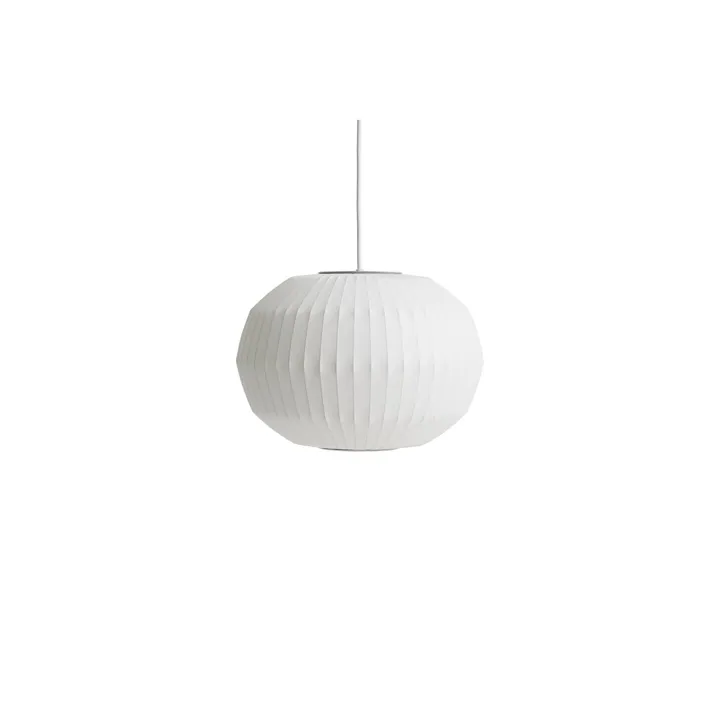 HAY Nelson Angled Sphere Bubble Lille Off-White – pendel — produktfoto