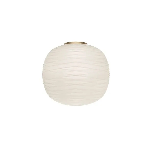Foscarini Gem Semi MyLight Guld/ Hvid – væglampe — produktfoto