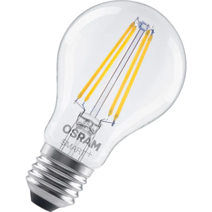 Osram Smart+ Wifi E27 standardpære, 2700K, 6W – pære — produktfoto