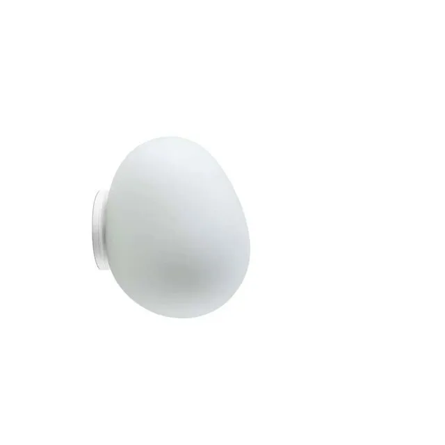Foscarini Gregg Piccola Udendørs / Hvid – udendørs væglampe — produktfoto