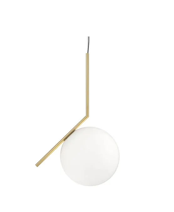 Flos IC Light S3 , messing – pendel — produktfoto
