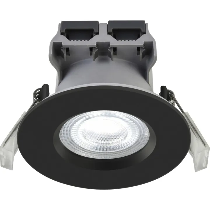 Nordlux Smart Don indbygningsspot, sort – indbygningsspot — produktfoto