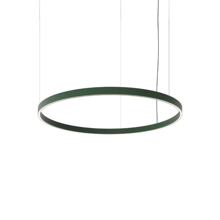 Intra Lighting Rynk SDI Ø75 Matt Green Pine – pendel — produktfoto