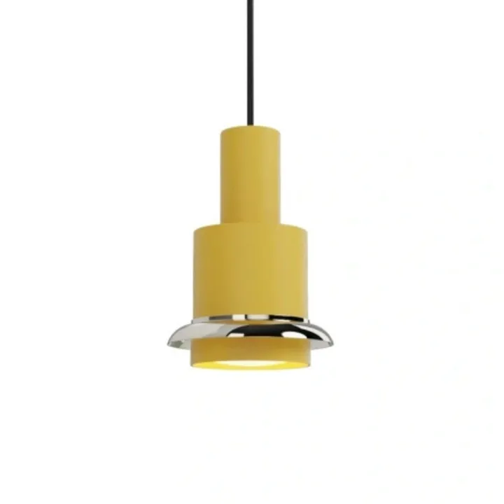 DCW Editions Chaumont Ø19 - Gul/chrome - DCW éditions – pendel — produktfoto