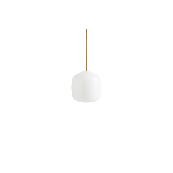 HAY Buoy 200 Hvid/Amber Yellow – pendel — produktfoto
