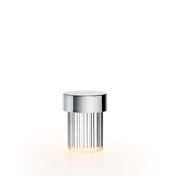Flos Last Order Fluted Rustfrit Stål – bordlampe — produktfoto