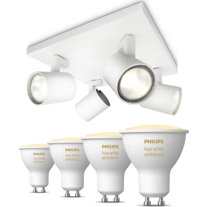 Philips Hue Philips Runner , 4 spots, Hue White Ambiance pærer – spot — produktfoto