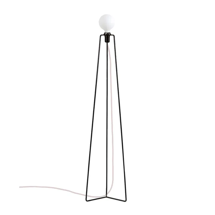 Grupa Model 3 Sort/Hvid – gulvlampe — produktfoto