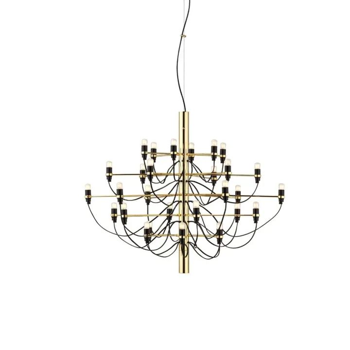Flos 2097 / 30 Messing LED – lysekrone — produktfoto