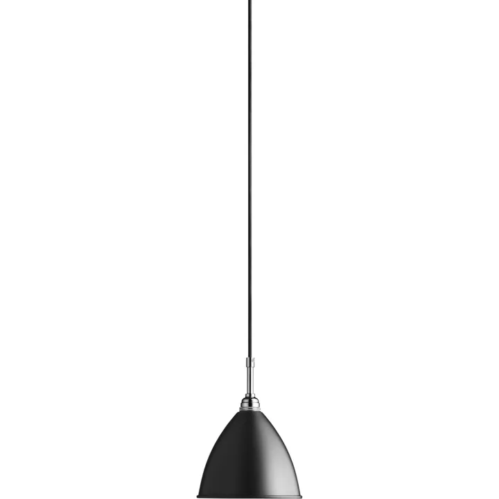 GUBI Bestlite BL9S Lille Sort/Krom – pendel — produktfoto
