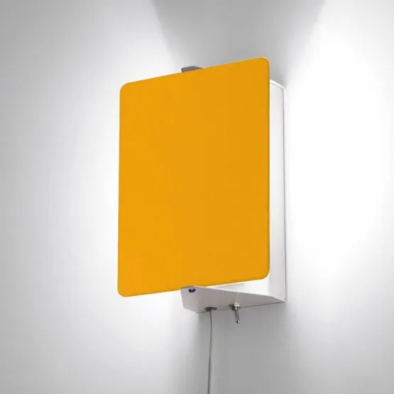 Nemo Applique À Volet Pivotant, gul – væglampe — produktfoto