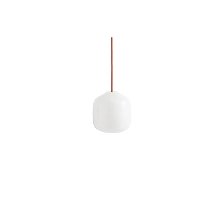 HAY Buoy 200 Hvid/Rusty Red – pendel — produktfoto