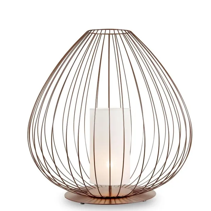 Karman Cell Ø60 Bronze – gulvlampe — produktfoto