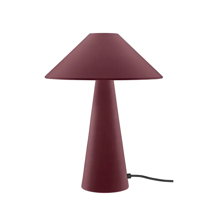 Globen Lighting Cannes Burgundy – bordlampe — produktfoto