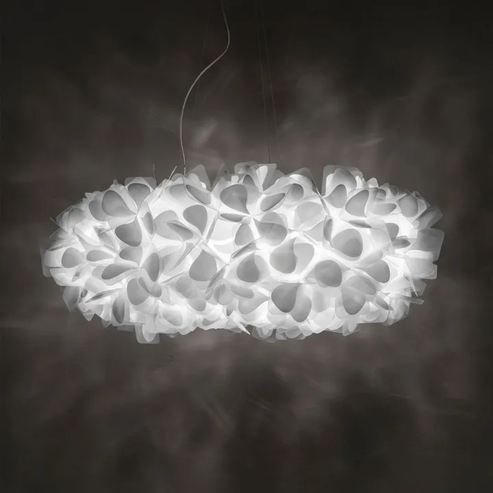 Slamp Clizia 130 Mama Non Mama Hvid Transparent Wire – pendel — produktfoto