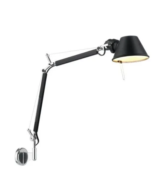 Artemide Tolomeo Micro Parete / , sort – væglampe — produktfoto