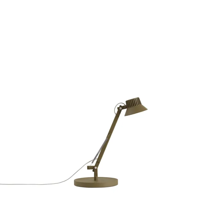 Muuto Dedicate S1 Brungrøn – bordlampe — produktfoto