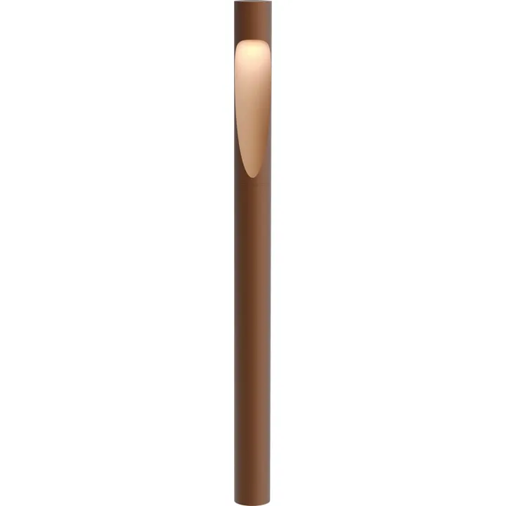 Louis Poulsen Flindt Garden , 2700K, spyd, corten, høj – udendørslampe — produktfoto