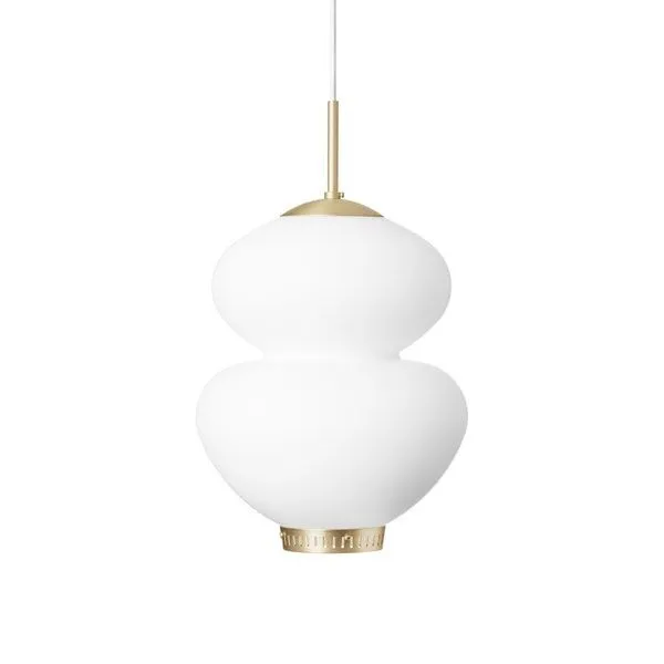 LYFA PEANUT 250 Opal/Messing – pendel — produktfoto