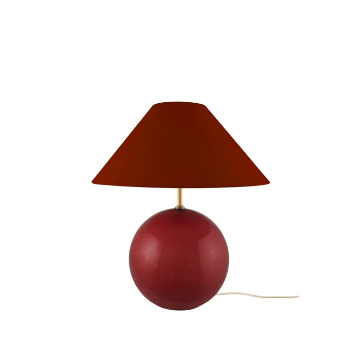 Globen Lighting Iris 35 Burgundy – bordlampe — produktfoto