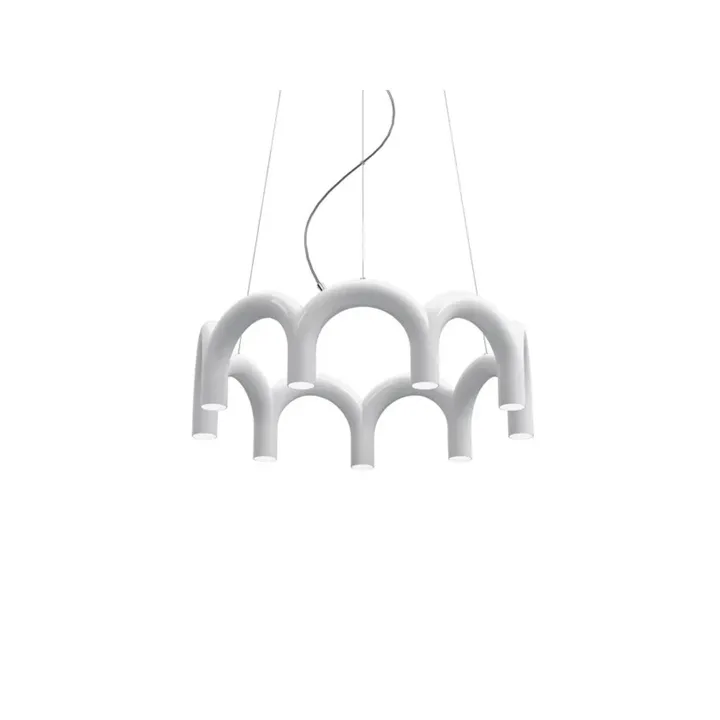 Oblure ARCH CIRCLE Hvid – pendel — produktfoto