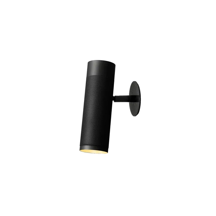 Thorup Copenhagen Patrone Recessed Stor Sortbruneret Messing – væglampe — produktfoto