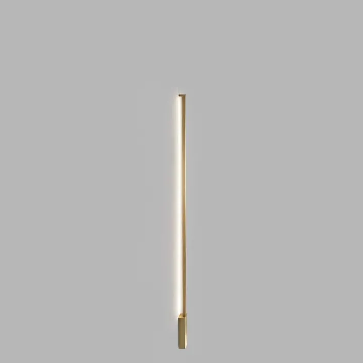 LIGHT-POINT Stripe C/W 1500 Switch Tune 2700K/3000K - LED Messing – væglampe — produktfoto