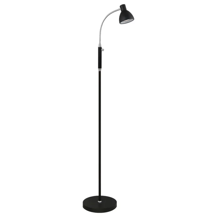 Halo Design Hudson Sort – gulvlampe — produktfoto
