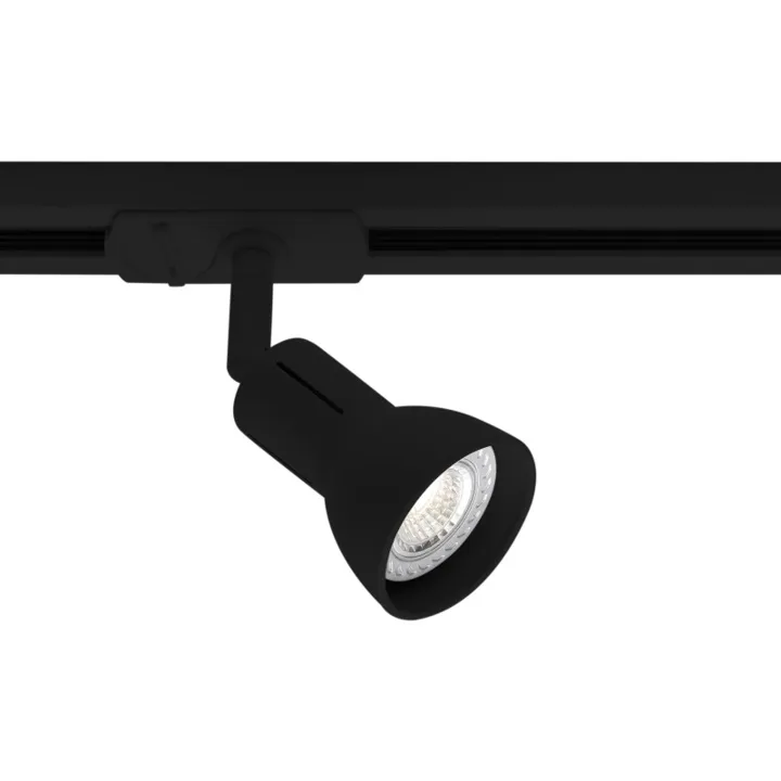 Nordlux Link Munin 1F skinnespot, sort – spot — produktfoto