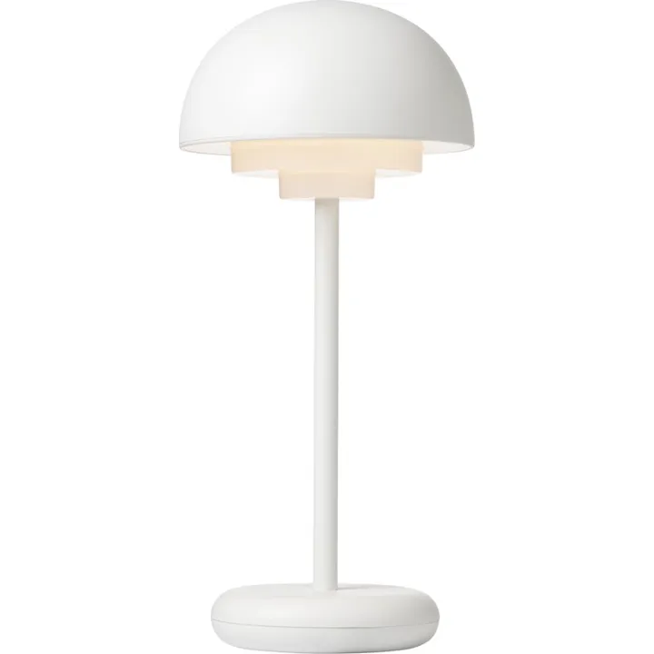 Nielsen Light Toscana genopladelig , hvid – bordlampe — produktfoto