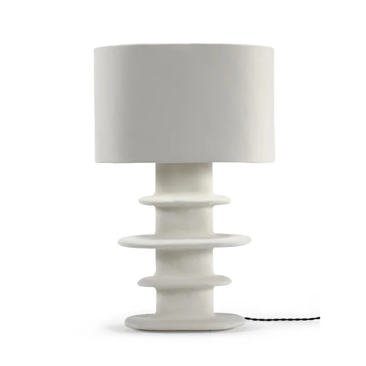 Serax Lighting By Marie Michielssen 03 White Earth – bordlampe — produktfoto