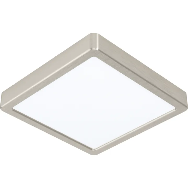 Eglo Z Fueva Bath , børstet stål, 21x21 cm – loftlampe — produktfoto