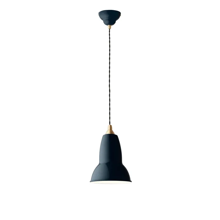 Anglepoise Original 1227 Messing/Ink Blue – pendel — produktfoto