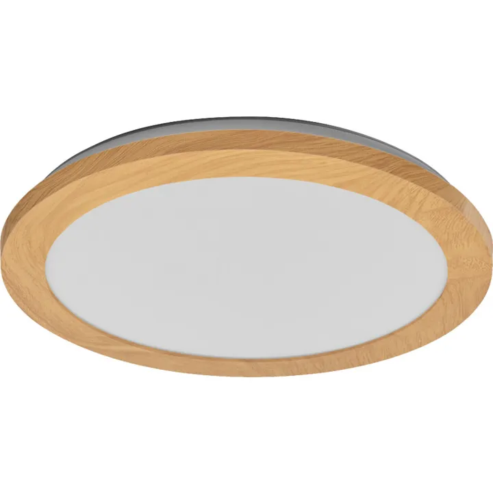 Osram Orbis Disc , 3000-4000K, 22W, træ – loftlampe — produktfoto