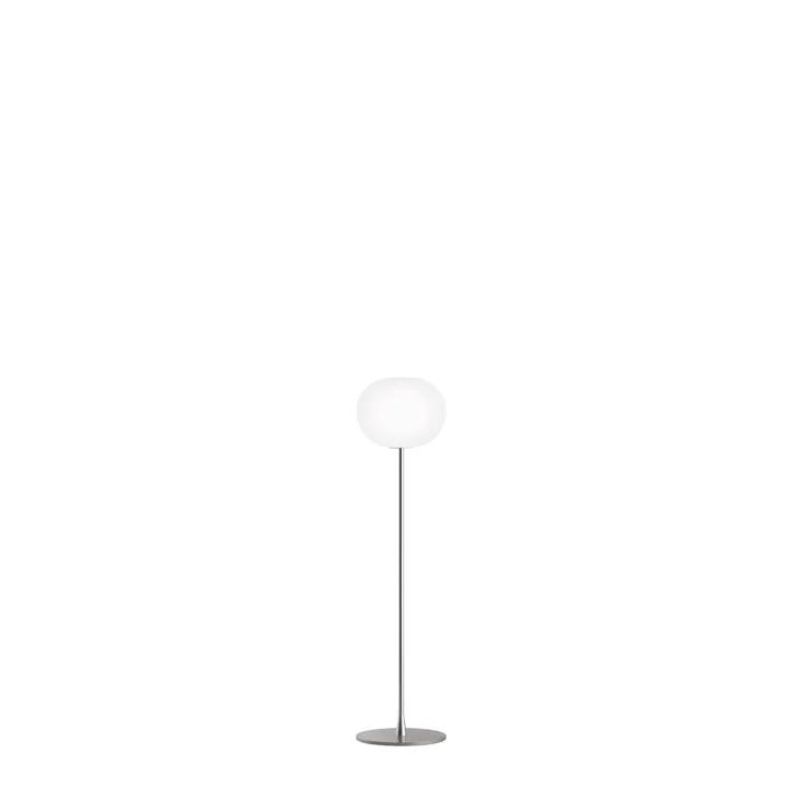Flos Glo-Ball F1 Sølv – gulvlampe — produktfoto