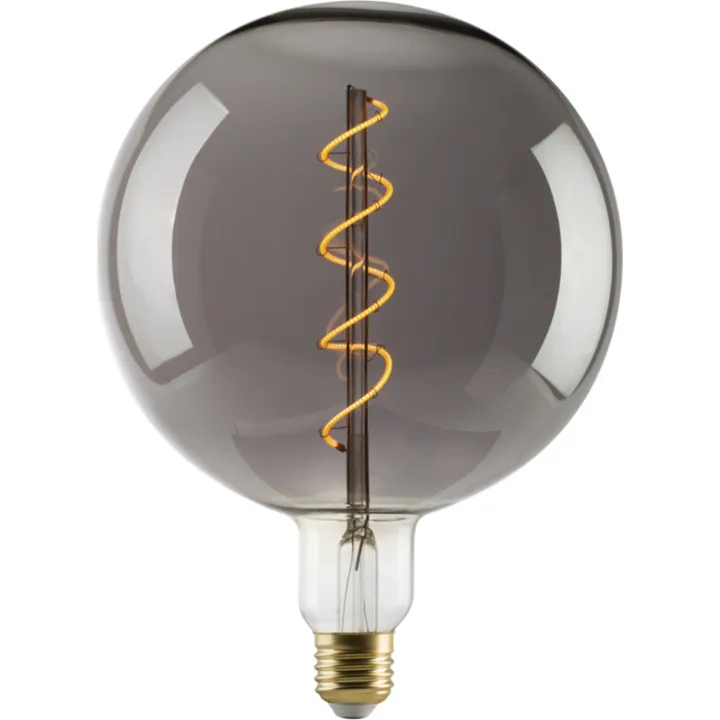 E3Light Vintage E27 globepære, 2200K, 4W, Ø18 cm – pære — produktfoto
