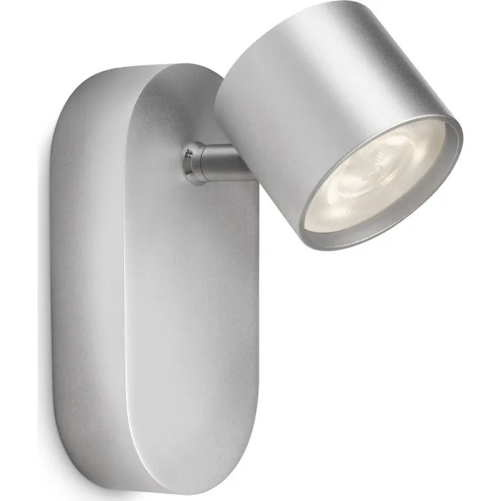 Philips myLiving Star vægspot, aluminium – væglampe — produktfoto
