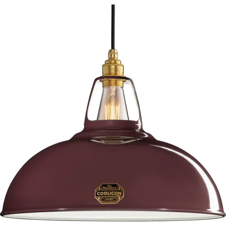 Coolicon Original 1933 , bordeaux, Ø40 cm – pendel — produktfoto