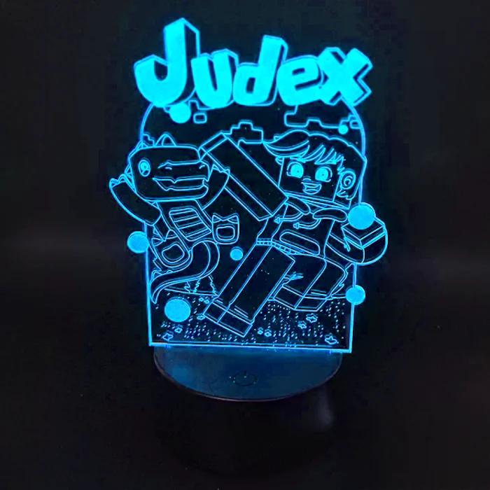 Judex Dino LED Lampe – dekorationslys — produktfoto
