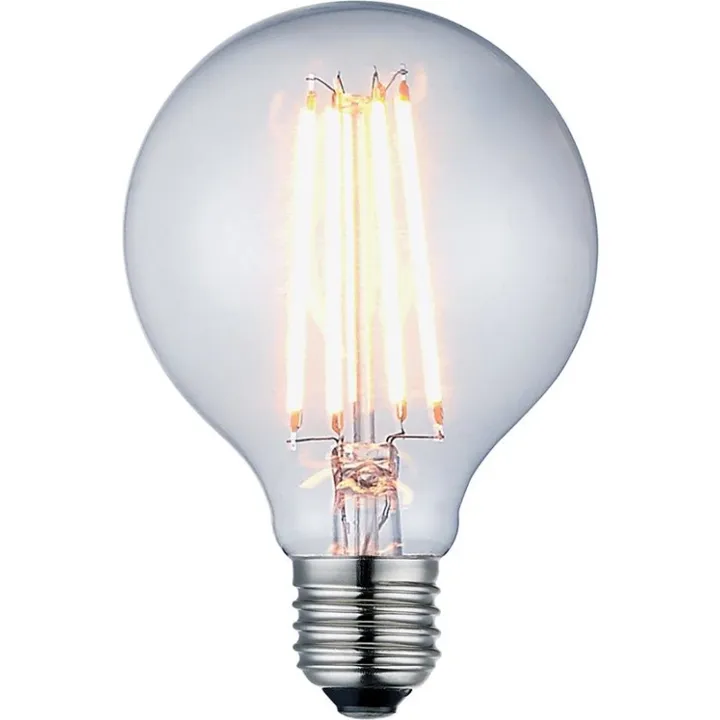 Halo Design Colors Extra De Luxe E27 globepære, 1800K, 2W, Ø8 cm – pære — produktfoto