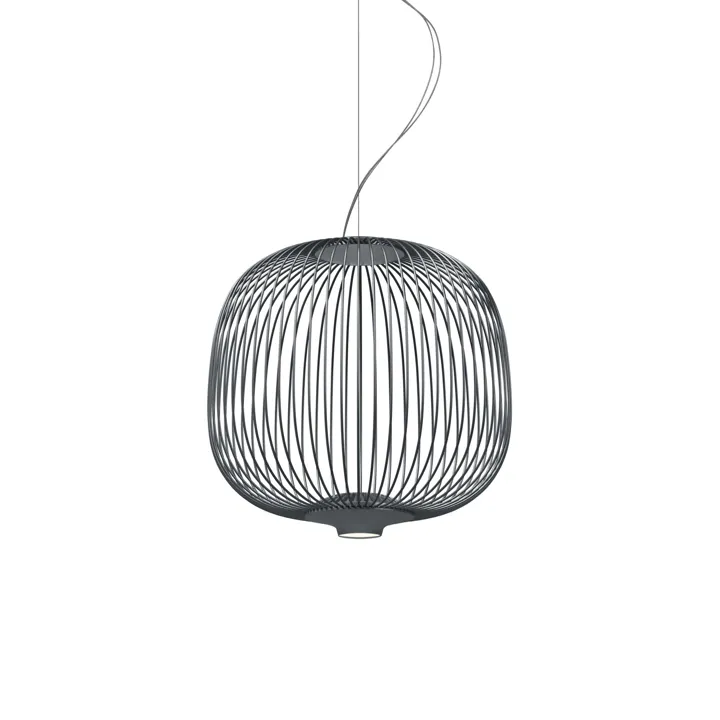 Foscarini My Light Spokes 2 Piccola Grå – pendel — produktfoto