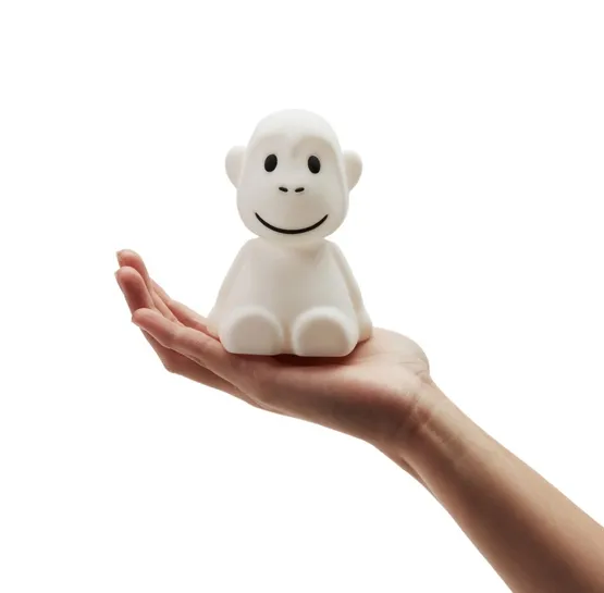 Mr Maria Monkey Bundle of Light børne batterilampe – transportabel bordlampe — produktfoto