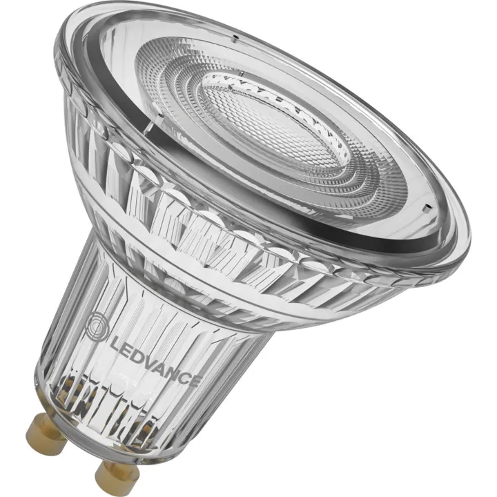 Ledvance GU10 spotpære, 2700K, 6,1W – pære — produktfoto