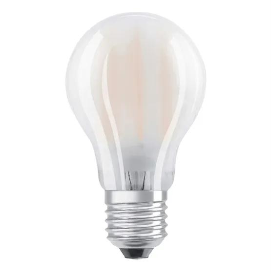 Osram LED-pære 1,8W E27 827, mat – pære — produktfoto