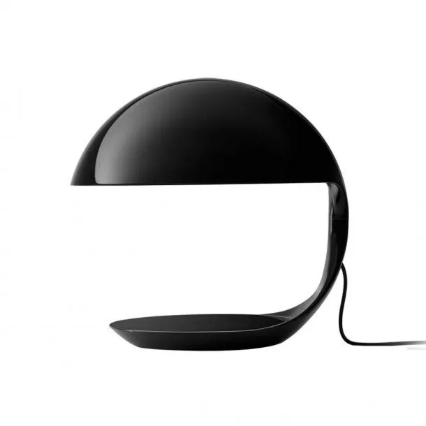 Martinelli Luce Cobra Sort – bordlampe — produktfoto